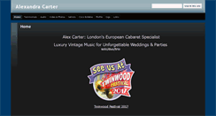 Desktop Screenshot of alexandracarter.com